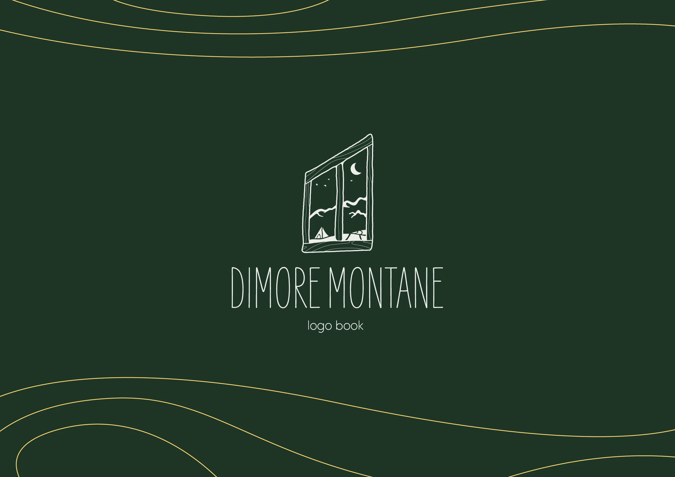 Dimore Montane – visual identity light – image 1