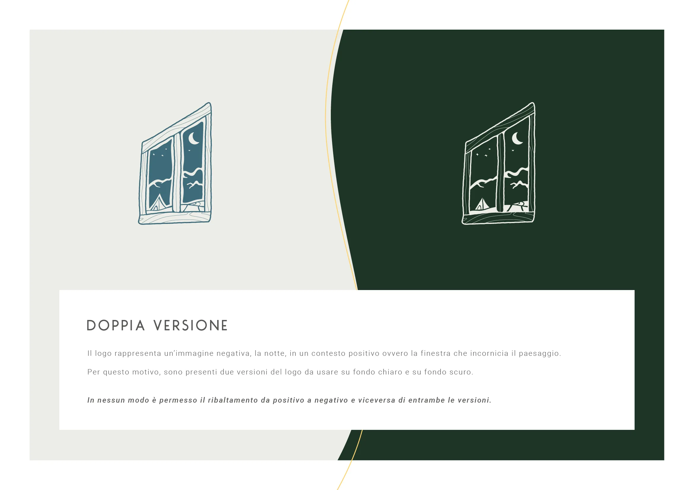 Dimore Montane – visual identity light – image 3