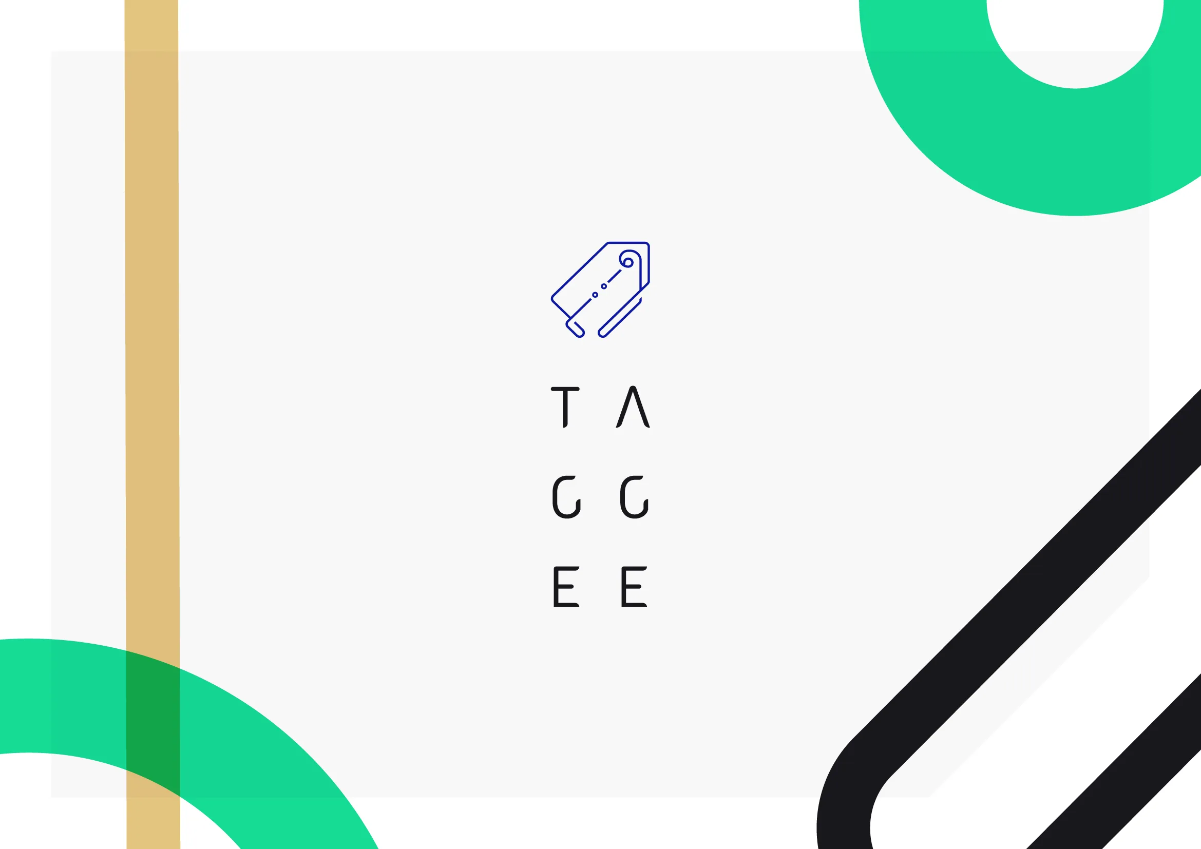 Taggee – visual identity light – image 7